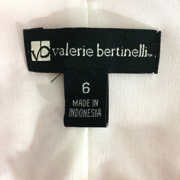 Valerie Bertinelli Sz 6 Ivory Floral Lace Dress - Picture 5 of 6